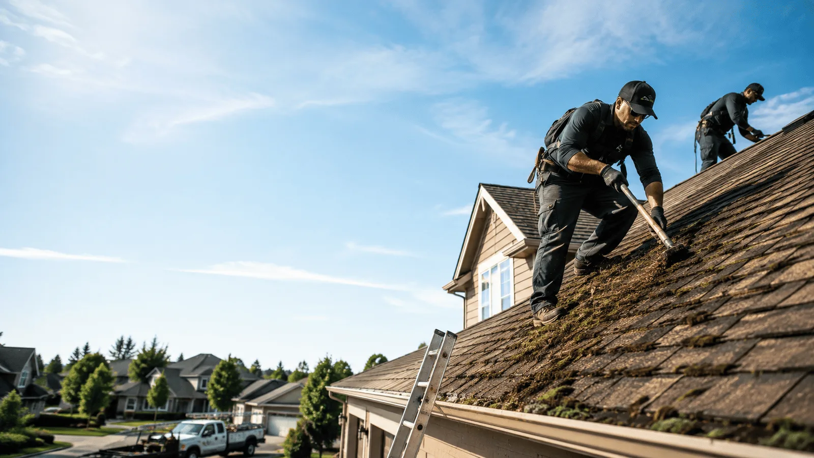 Roof Moss Removal in Indianola, IL near me